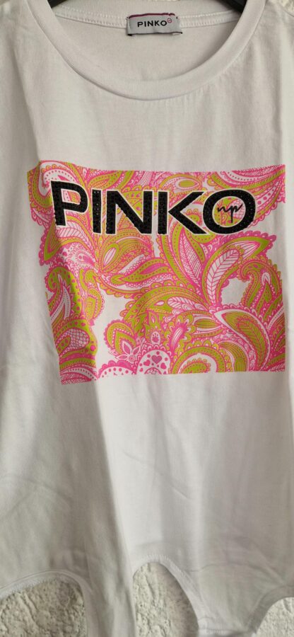 158 - Pinko shirt wit knoop (0724meg11) - Afbeelding 3