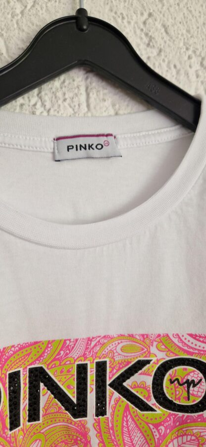 158 - Pinko shirt wit knoop (0724meg11) - Afbeelding 4