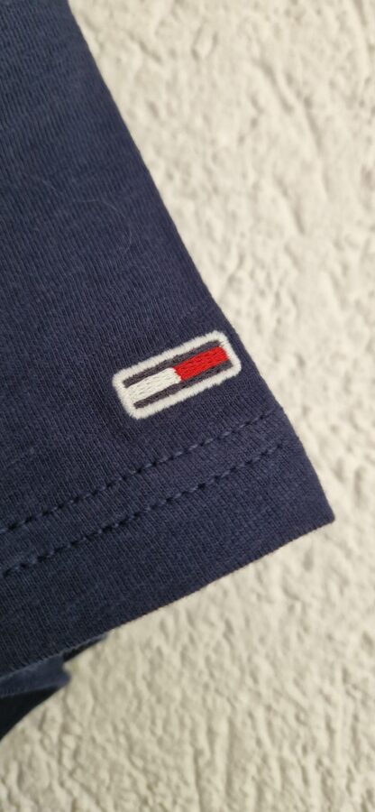 M - Tommy Hilfiger shirt blauw print (0724meg11) - Afbeelding 4