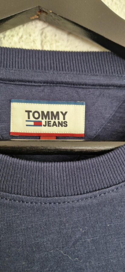 M - Tommy Hilfiger shirt blauw print (0724meg11) - Afbeelding 5