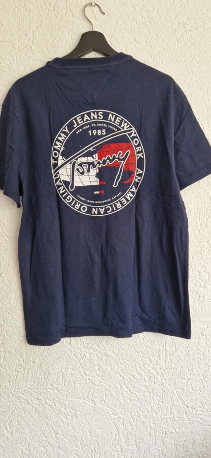 M - Tommy Hilfiger shirt blauw print (0724meg11) - Afbeelding 6