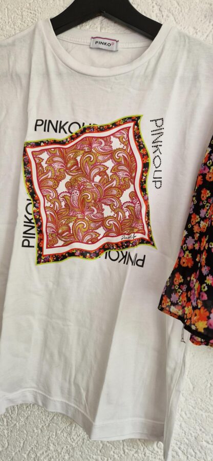 158 - Pinko shirt en rok bloementjes (0724meg11) - Afbeelding 5