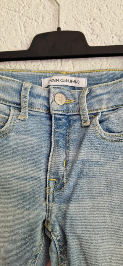 128 - Calvin Klein jeans skinny blue (0724meg12) - Afbeelding 3