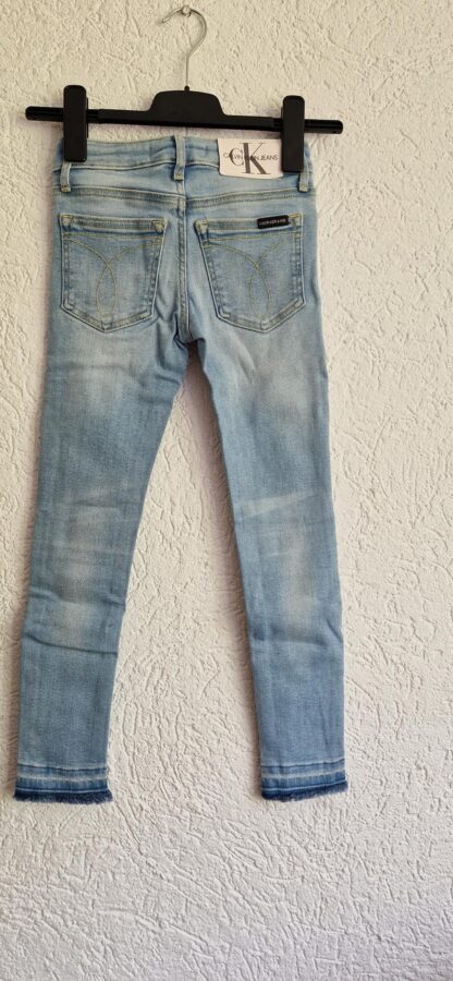 128 - Calvin Klein jeans skinny blue (0724meg12) - Afbeelding 4