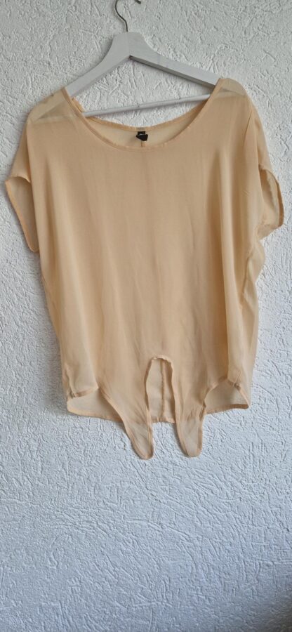 M - Eksept blousetop zalm (0724wyt)