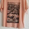 M - Vero Moda top zalm print (0724wyt)