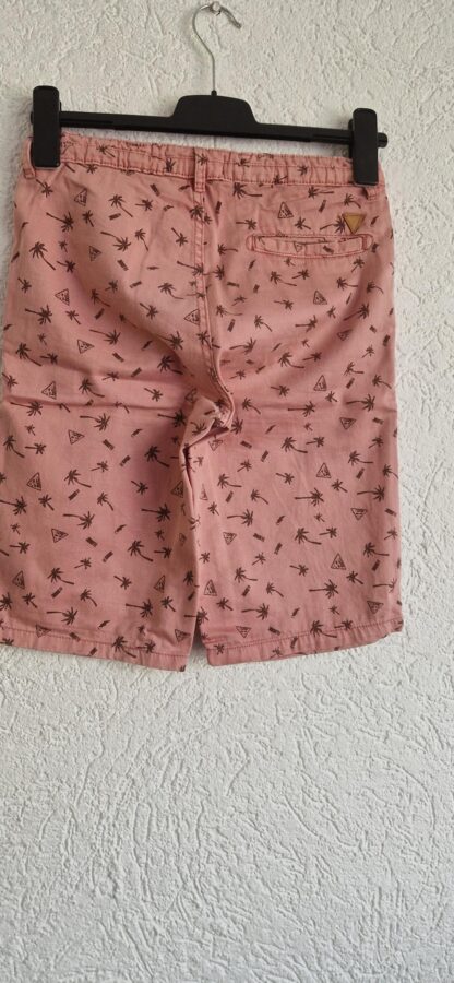 152 - Zara bermuda palmboom roze (0724wyt) - Afbeelding 4