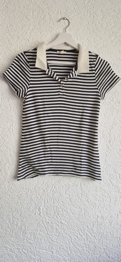 158 - Esprit poloshirt streep (0724wyt)