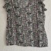 S - Aaiko blousje korte mw print stenen (0824meg13)