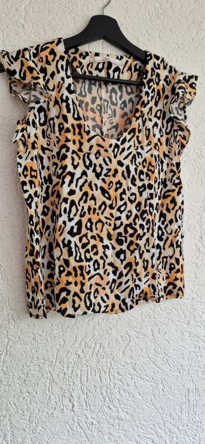 S - Aaiko blousje korte mw print (0824meg13) - Afbeelding 3