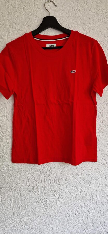 M - Tommy Hilfiger shirt rood (0824meg13)