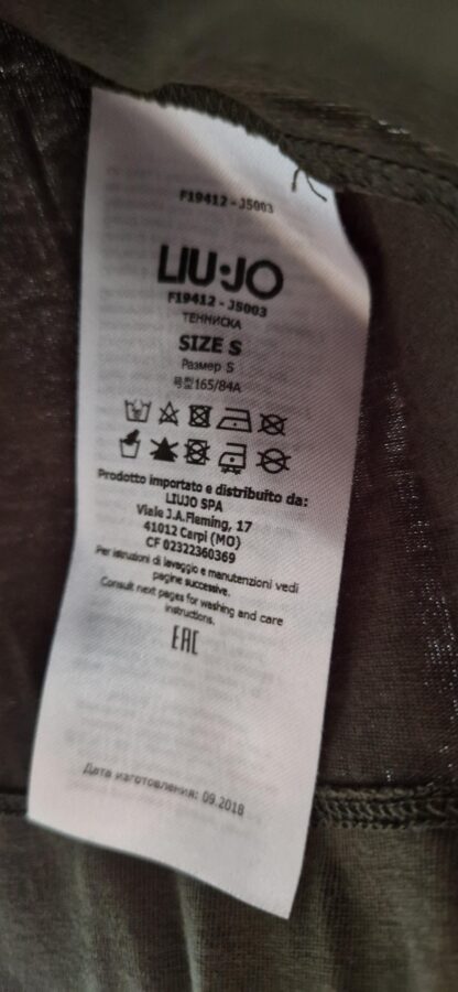 S - Liu Jo mouwloos shirt met strass (0824meg13) - Afbeelding 5