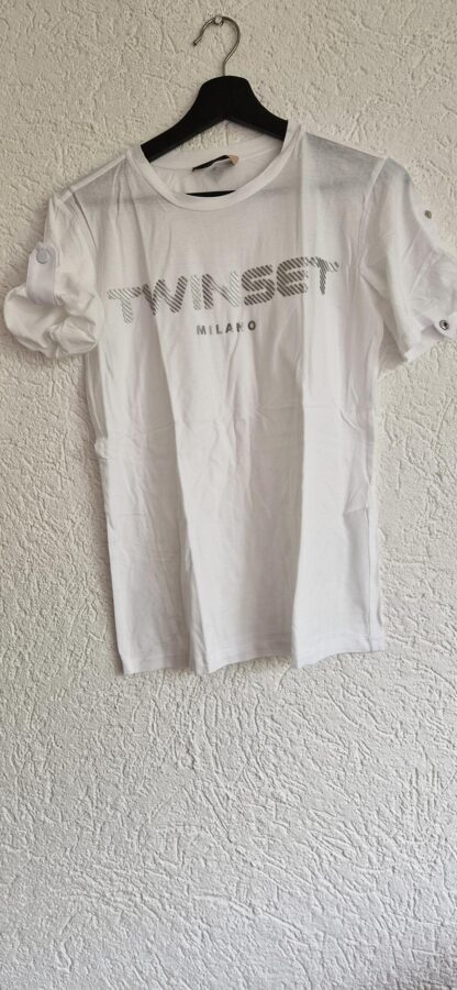 XS - Twinset shirt wit zilver (0824meg13)