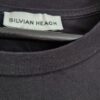 M - Silvian Heach shirt zwart rode print (0824meg13) - Afbeelding 4