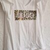 M - Liu Jo shirt wit print kapmouwtje (0824meg13)