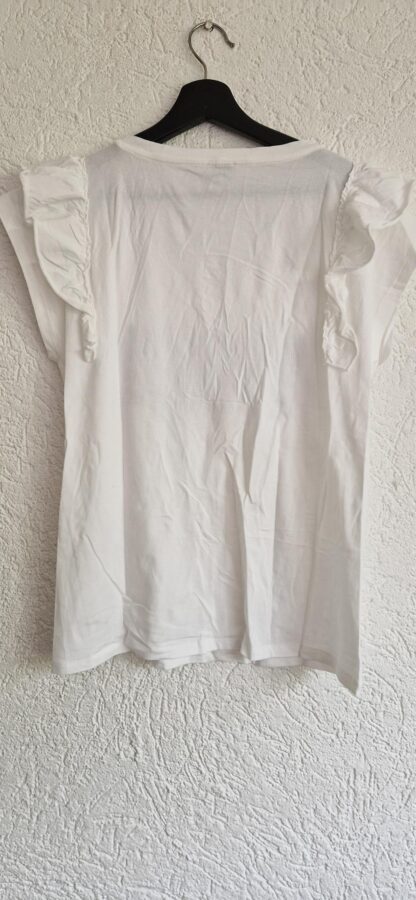 M - Liu Jo shirt wit print kapmouwtje (0824meg13) - Afbeelding 6