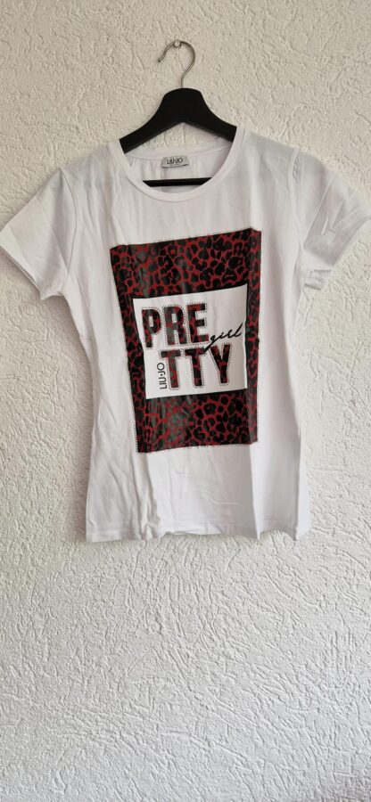S - Liu Jo shirt wit Pretty opdruk (0824meg13)