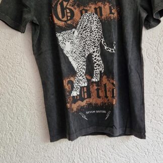 M - Seven Sisters shirt antraciet wild (0824meg13)