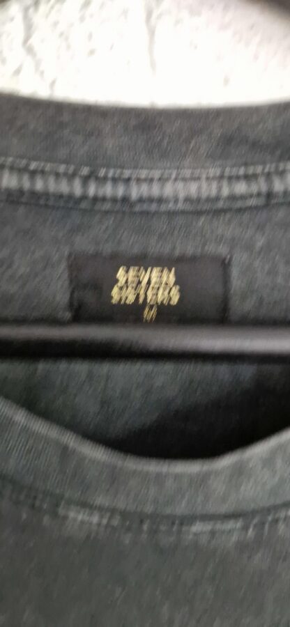 M - Seven Sisters shirt antraciet wild (0824meg13) - Afbeelding 4