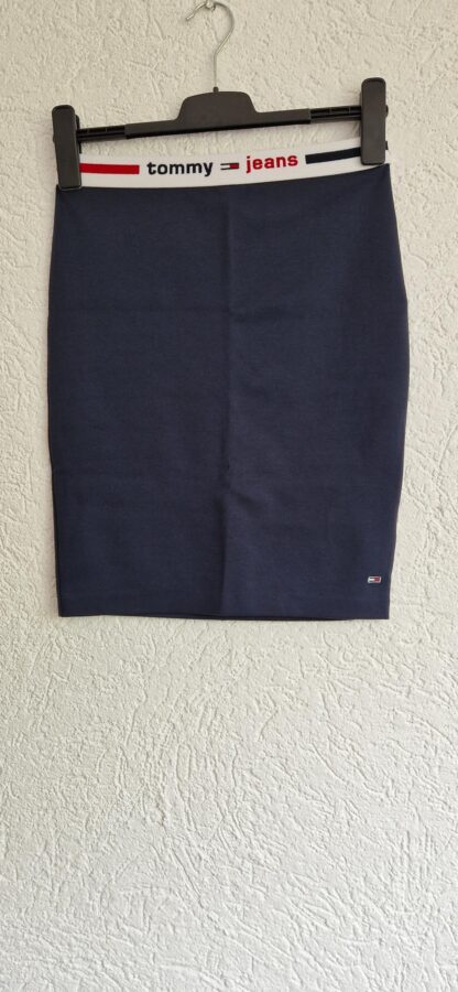 S (M) - Tommy Hilfiger rok donkerblauw (0824meg13) - Afbeelding 4