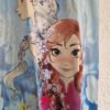 128 - Disney nachtjurkje blauw print (0824ger1) - Afbeelding 3