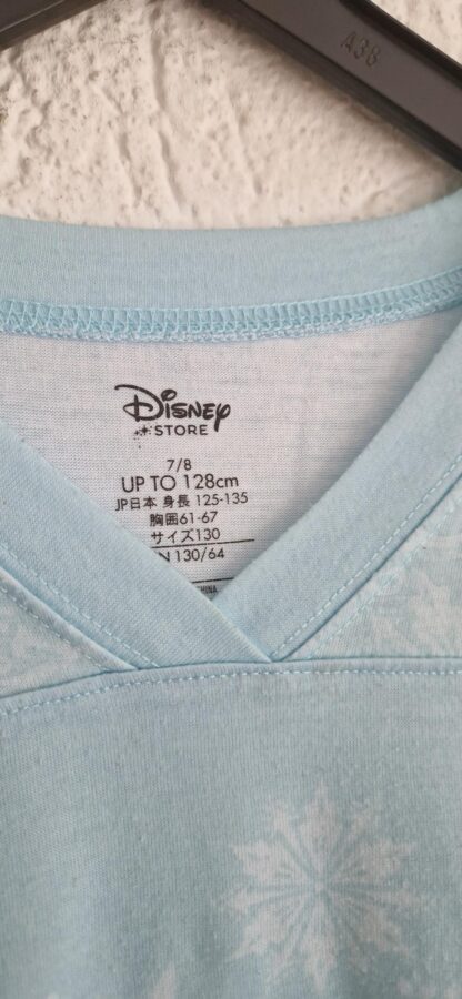 128 - Disney nachtjurkje blauw print (0824ger1) - Afbeelding 4