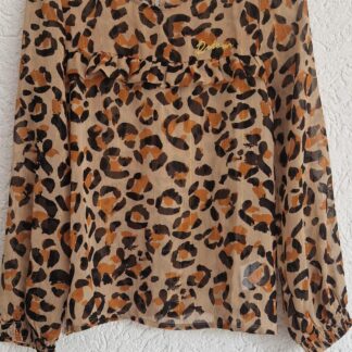 134 140 - Retour blousje dierenprint (0824ger1)