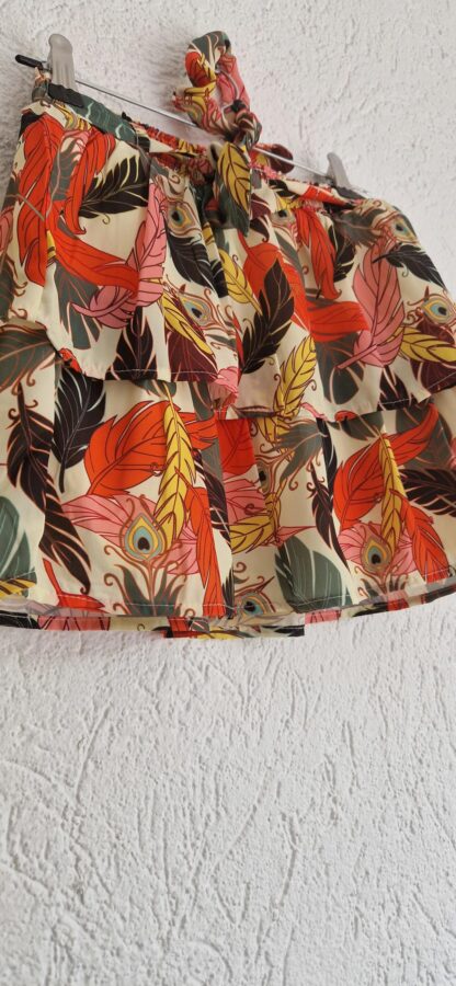 134 - Like Flo rok shirt geel en scrunchie (0824ger1) - Afbeelding 6