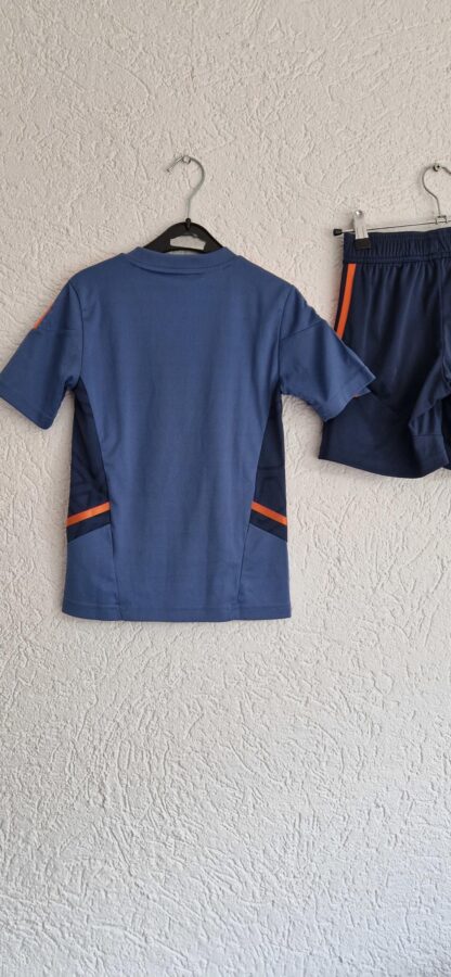 122 128 - Adidas set blauw Manchester (0824nat) - Afbeelding 3