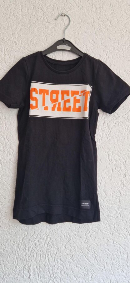 128 - Vingino shirt street zwart (0824nat)