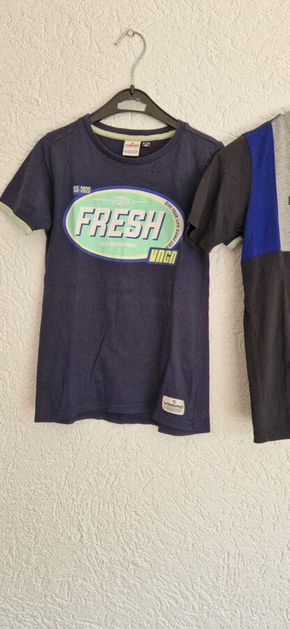 128 - Vingino shirts print 2x (0824nat) - Afbeelding 3