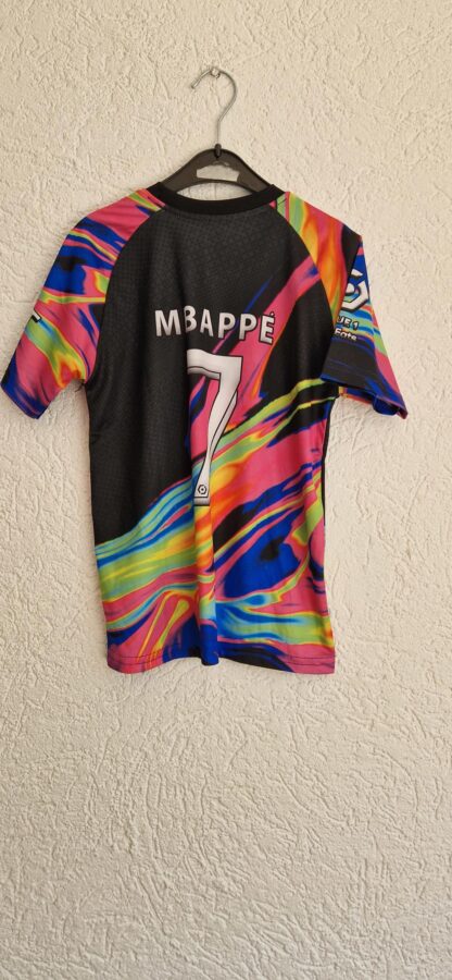 128 - Nike shirt kleurrijk MBappe (0824nat) - Afbeelding 4