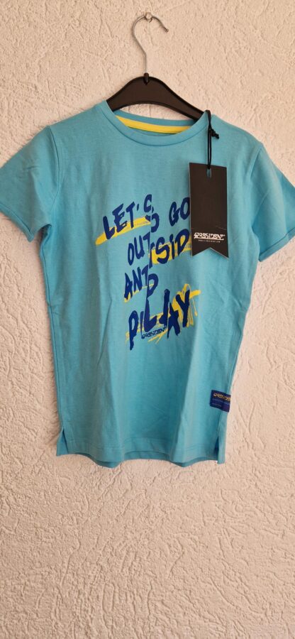 128 - President shirt blauw nieuw (0824nat)