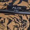 M - Alix the Label jurk bruin zwart (0924meg14) - Afbeelding 4