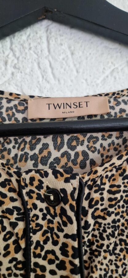 S/M - Twinset jurk dierenprint (0924meg14) - Afbeelding 4