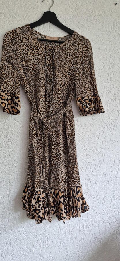 S/M - Twinset jurk dierenprint (0924meg14) - Afbeelding 5