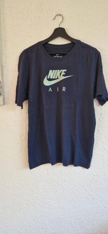M - Nike shirt marineblauw aqua (0924meg15)