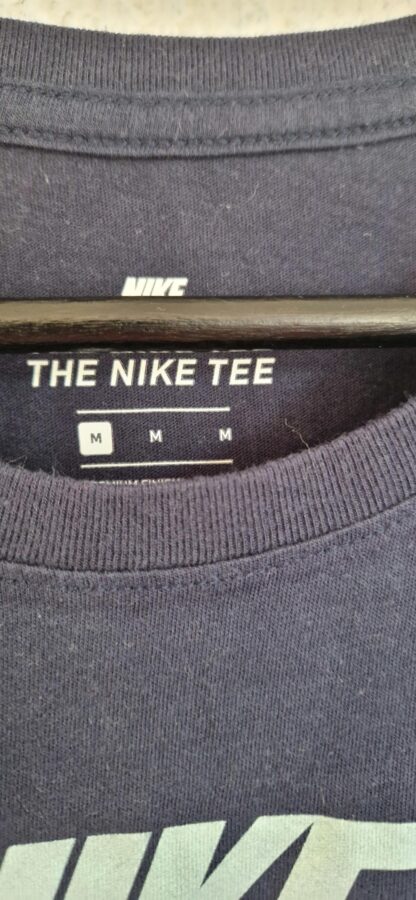 M - Nike shirt marineblauw aqua (0924meg15) - Afbeelding 4