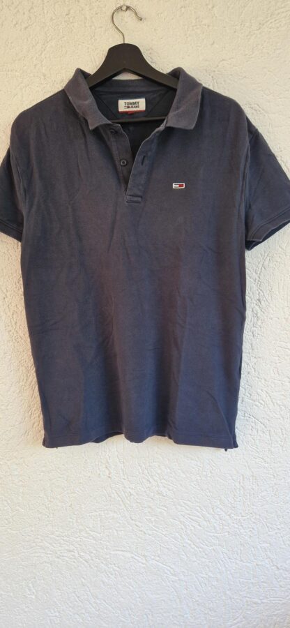 M - Tommy Hilfiger polo blauw (0924meg15)