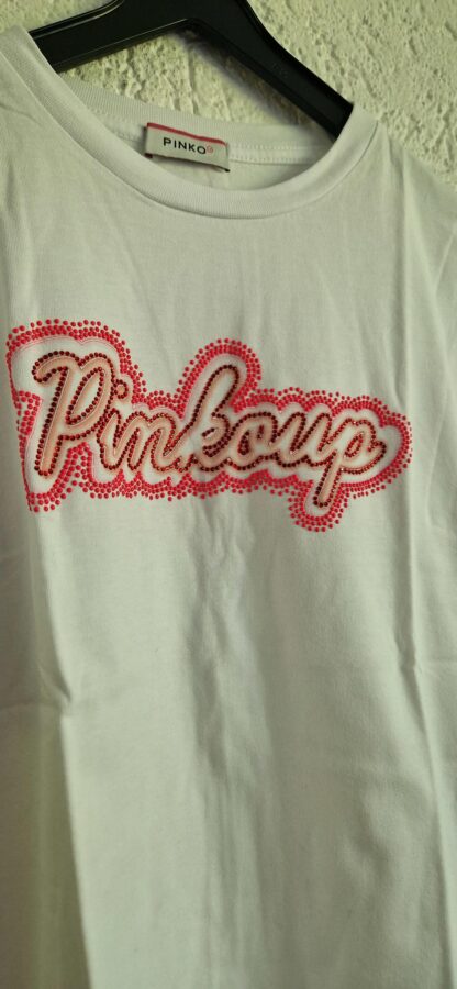 152 - Pinko up shirt wit roze (0924meg16) - Afbeelding 3