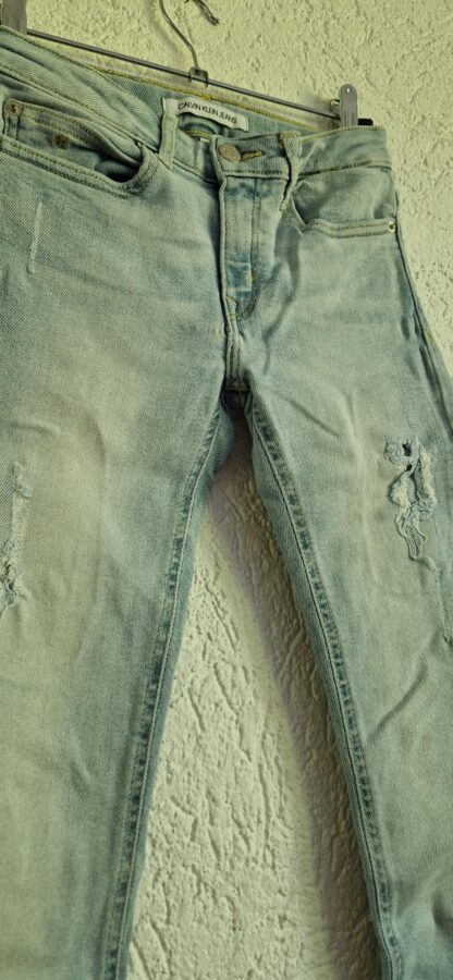 140 - Calvin Klein jeans skinny blauw (0924meg16) - Afbeelding 4