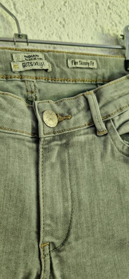 152 - Indian Blue jeans skinny grijs (0924meg16) - Afbeelding 3