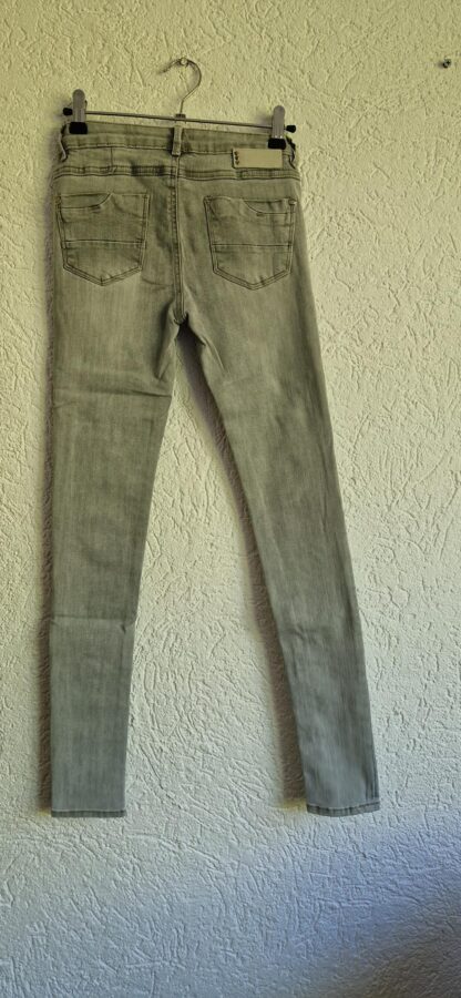 152 - Indian Blue jeans skinny grijs (0924meg16) - Afbeelding 5
