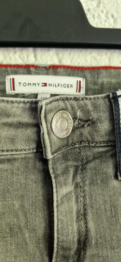 140 - Tommy Hilfiger jeans skinny grijs (0924meg16) - Afbeelding 4