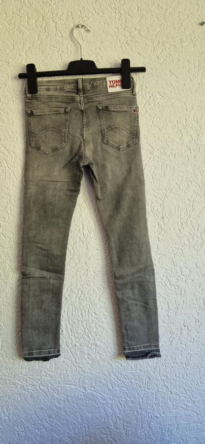 140 - Tommy Hilfiger jeans skinny grijs (0924meg16) - Afbeelding 5