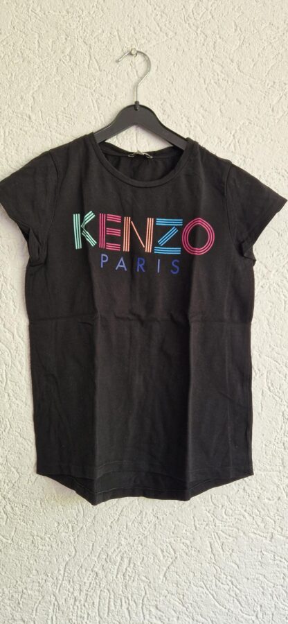 140 - Kenzo shirt zwart kleurtjes (0924meg18)