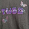 134 146 - Twisted Babydol hoodie zwart (0924meg18) - Afbeelding 3