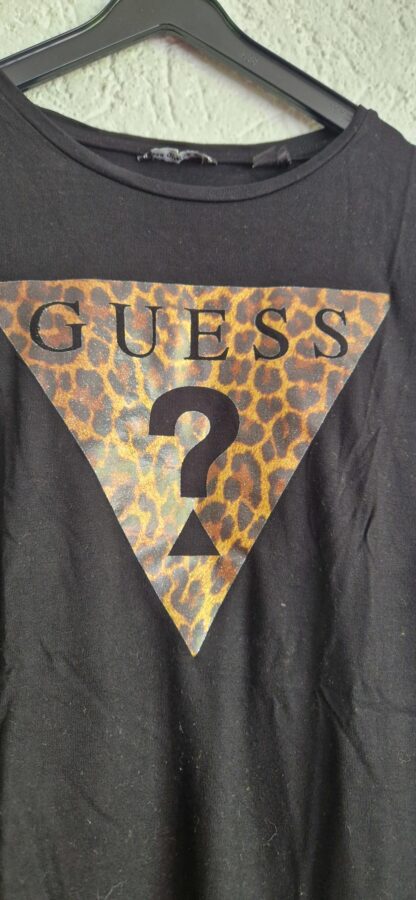 140 - Guess zwart shirt dierenprint (0924meg18) - Afbeelding 3