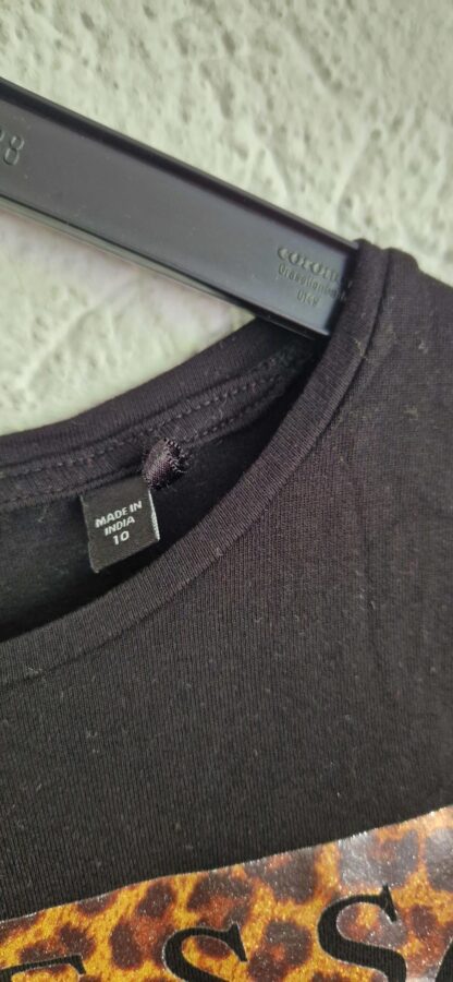 140 - Guess zwart shirt dierenprint (0924meg18) - Afbeelding 5