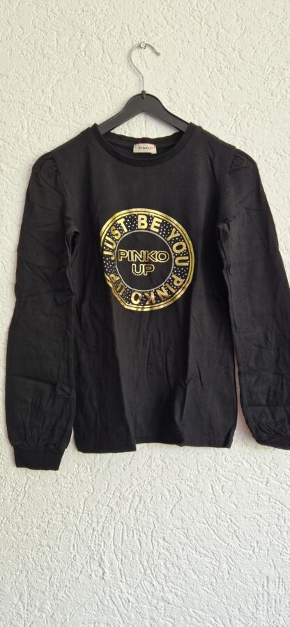 152 - Pinko up shirt zwart goud (0924meg18)